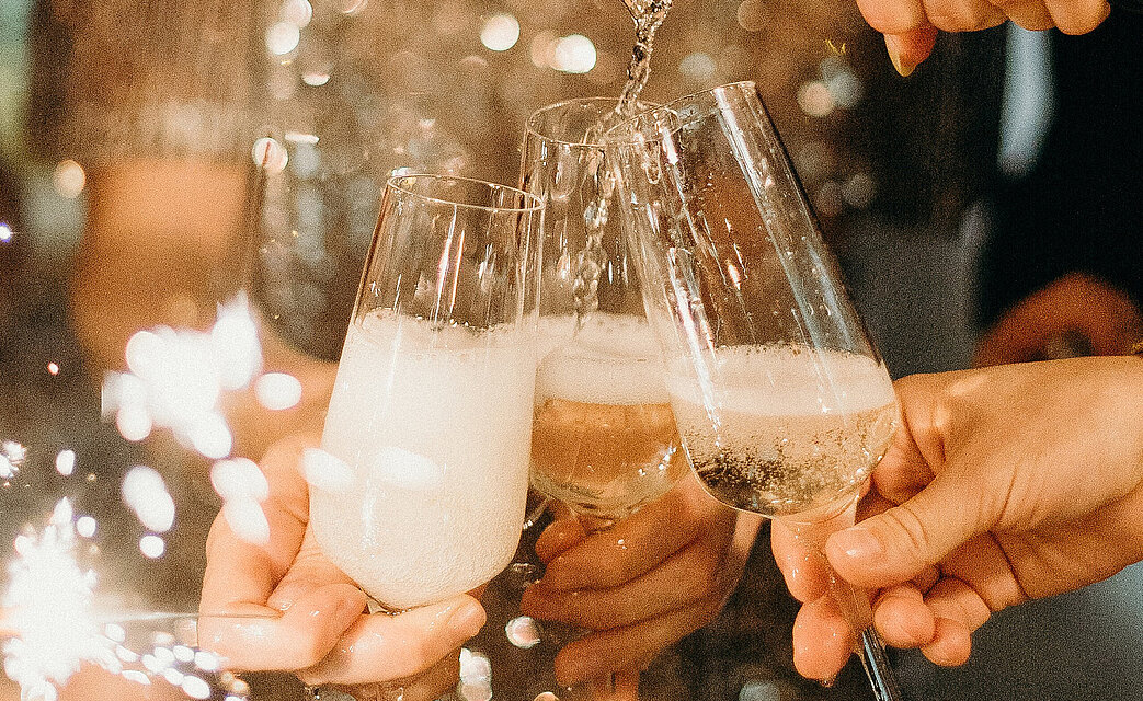 Den Silvesterabend feiern im Thermenhotel Vier Jahreszeiten