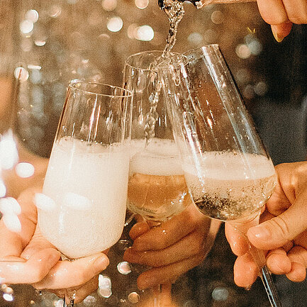 Den Silvesterabend feiern im Thermenhotel Vier Jahreszeiten