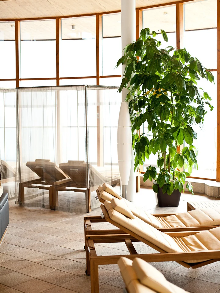 Ruheraum im Schaffelbad des Thermenresorts Loipersdorf