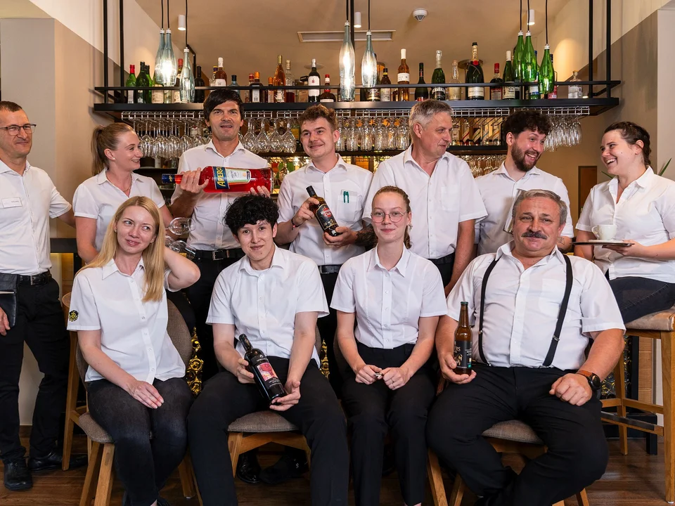 Teamfoto vom Restaurant Zum Horst.