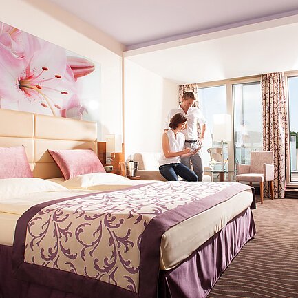 Lilienzimmer im Thermenhotel Vier Jahreszeiten